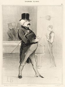 L'Ex-colonel, 1842. Creator: Honore Daumier