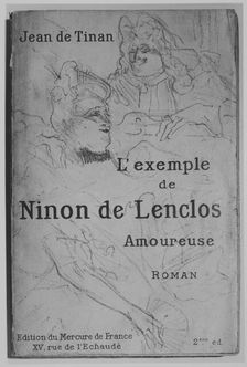 L'Exemple de Ninon de Lenclos, Amoureuse, 1898., 1898. Creator: Henri de Toulouse-Lautrec