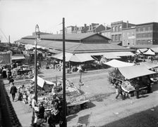 Lexington Market, Baltimore, Maryland, between 1900 and 1910. Creator: Unknown