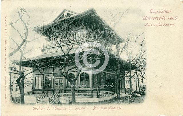 L'Exposition de Paris de 1900 - The Pavilion of Japan , 1900. Creator: Anonymous.