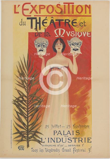 L'Exposition du Théâtre et de la Musique, 1896.