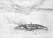 L'expedition des Dardanelles, le tentative de enforcement..., 1915 (1924). Creator: Unknown