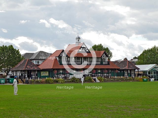 Leyton County Cricket Club, Pavilion, Crawley Road, Leyton, Waltham Forest, London, 2010. Creator: Simon Inglis.