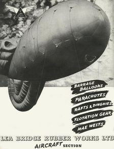 Lea Bridge Rubber Works Ltd - Aircraft Section 1941. Creator: Unknown