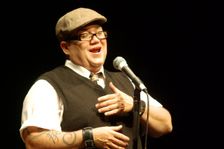 Lea DeLaria, Hawth, Crawley, West Sussex, April 2009. Creator: Brian O'Connor