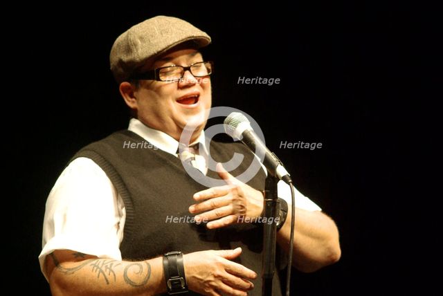 Lea DeLaria, Hawth, Crawley, West Sussex, April 2009. Creator: Brian O'Connor.