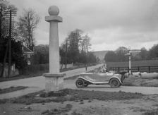 Lea-Francis, junction of A40 and Aylesbury road, High Wycombe, Buckinghamshire, c1920s. Artist: Bill Brunell