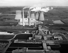 Lea Hall Colliery and Rugeley A Power Station, Staffordshire, 1963. Creator: Michael Walters