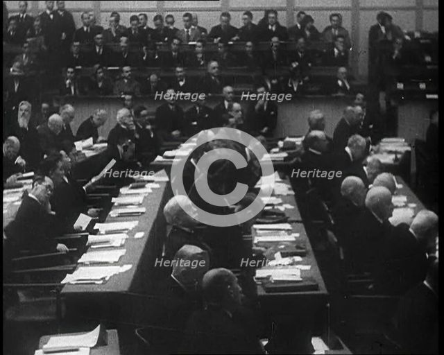 League of Nations Delegates, 1933. Creator: British Pathe Ltd.