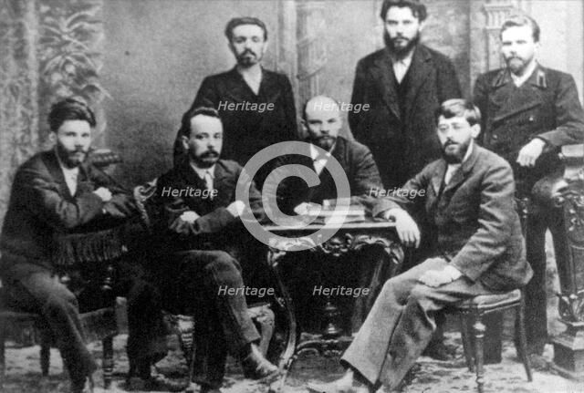 League of Struggle for the Emancipation of the Working Class, c1895.  Artist: Anon