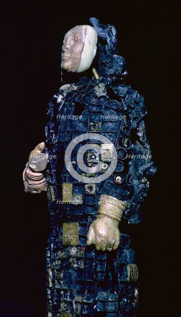 Lead figure from the Urartu culture. Artist: Unknown