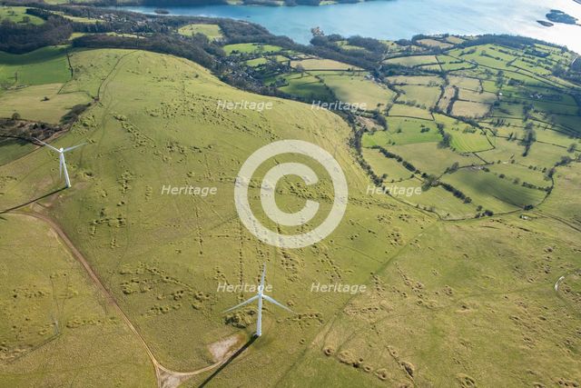 Lead mining remains on Carsington Pasture, Derbyshire, 2025. Creator: Robyn Andrews.