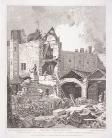 Leadenhall Chapel, London, 1814. Artist: John Thomas Smith