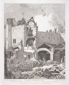 Leadenhall Chapel, London, 1814. Artist: John Thomas Smith