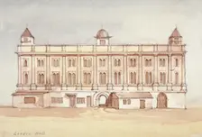 Leadenhall, City of London, 1850. Artist: Thomas Colman Dibdin