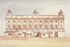 Leadenhall, City of London, 1850. Artist: Thomas Colman Dibdin