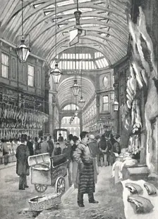 Leadenhall Market 1891. Creator: William Luker