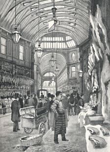 Leadenhall Market 1891. Creator: William Luker