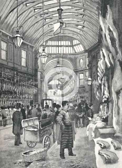 'Leadenhall Market', 1891. Creator: William Luker.