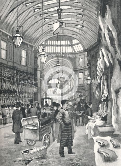 'Leadenhall Market', 1891. Creator: William Luker.