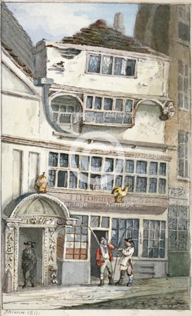 Leadenhall Street, City of London, 1811. Artist: John Nixon