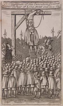 Leadenhall Street, London, (1664?) Artist: Anon