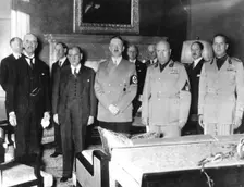 Leaders at the Munich Peace Conference, September 1938
