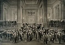 Leaders in medicine and surgery, 19th century. Creator: Unknown