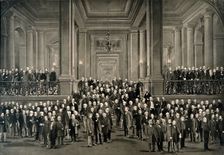 Leaders in medicine and surgery, 19th century. Creator: Unknown