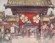 Leading to the Temple c1887, (1901). Artist: Mortimer L Menpes