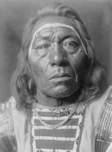 Leads the Wolf, c1908. Creator: Edward Sheriff Curtis