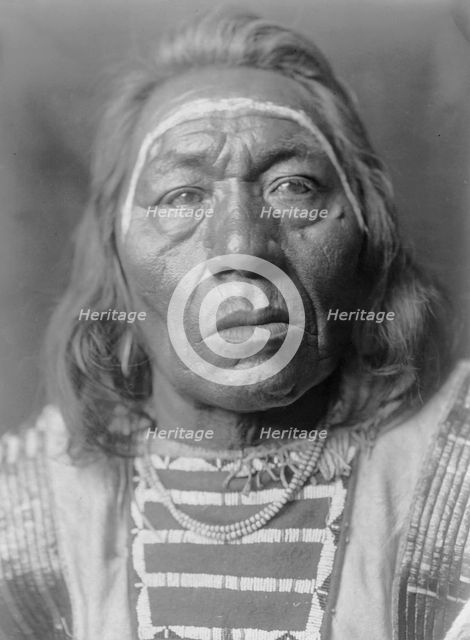 Leads the Wolf, c1908. Creator: Edward Sheriff Curtis.