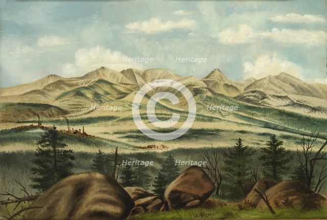 Leadville, Colorado, ca. 1880. Creator: Harriet A. Harris.