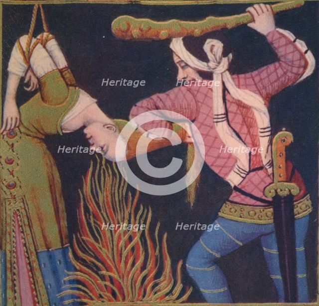 'Leaena - Femme Publique', 1403, (1939). Artist: Master of Berry's Cleres Femmes.