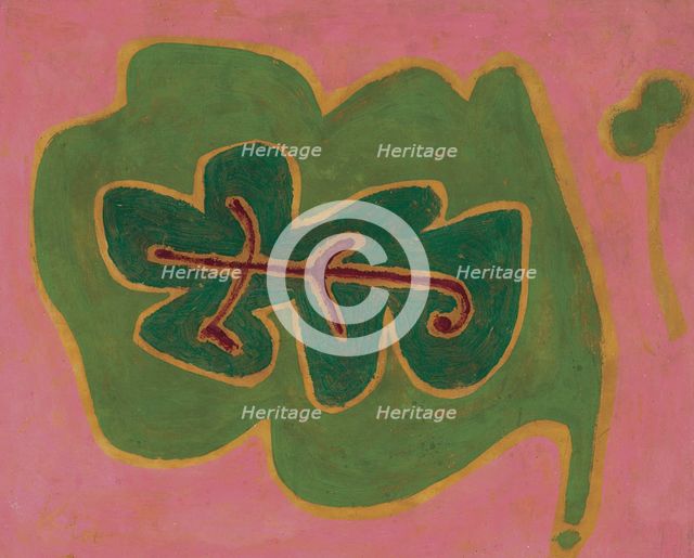 Leaf, 1937. Creator: Klee, Paul (1879-1940).