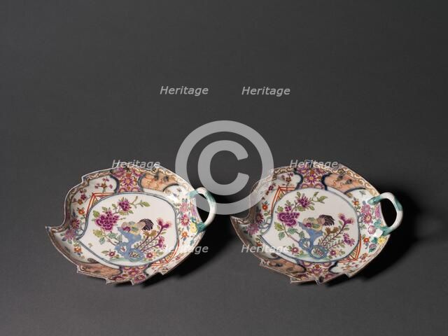 Leaf Dishes, c. 1735. Creator: Meissen Porcelain Factory (German); Johann David Kretschmar (German), possibly by.