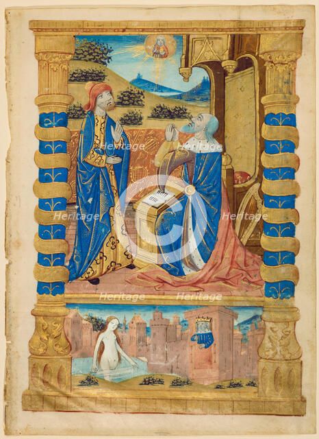 Leaf from a Book of Hours, about 1500. Creator: Unknown.