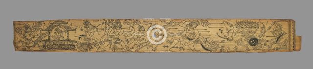 Leaf from a Romance of Chandrabhanu and Lavanyavati of Upendra Bhanja..., late 1700s. Creator: Unknown.