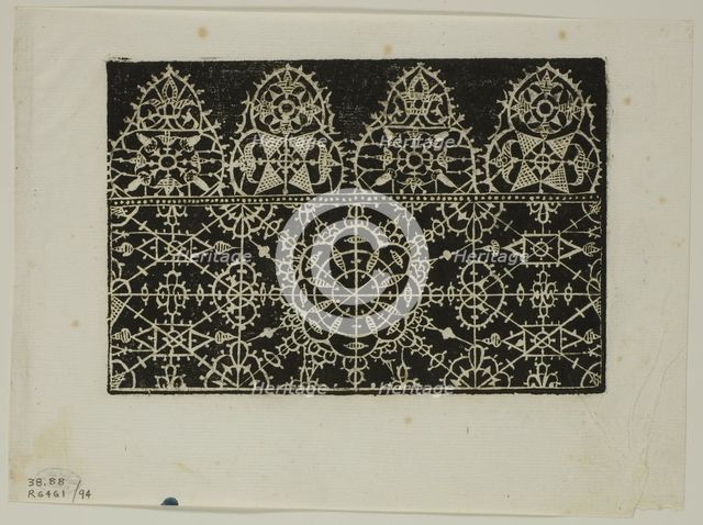 Leaf from Crown of Noble and Virtuous Women, 1591, assembled into portfolio 1937. Creator: Cesare Vecellio.