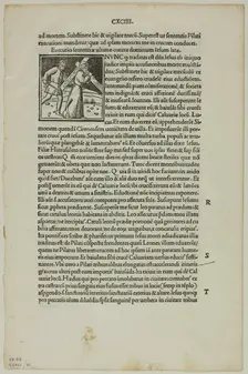 Leaf from Decachordum Christianum by Marco Vigerio, plate 81 from Woodcuts from...1937. Creators: Unknown, Max Geisberg, Marco Vigerio della Rovere