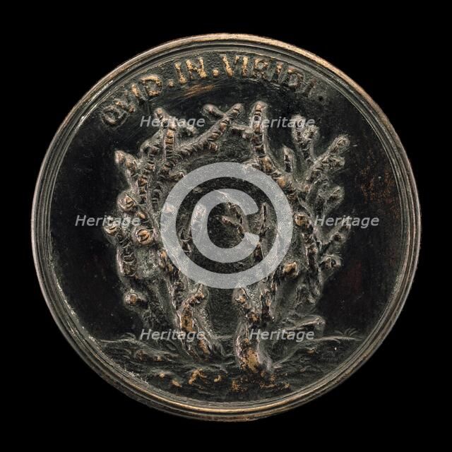 Leafless Branches [reverse], 1739/1744. Creator: Antonio Francesco Selvi.