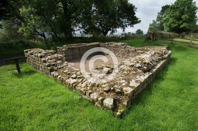 Leahill Turret, Hadrian's Wall, Cumbria, c1980-c2017. Artist: Historic England Staff Photographer.