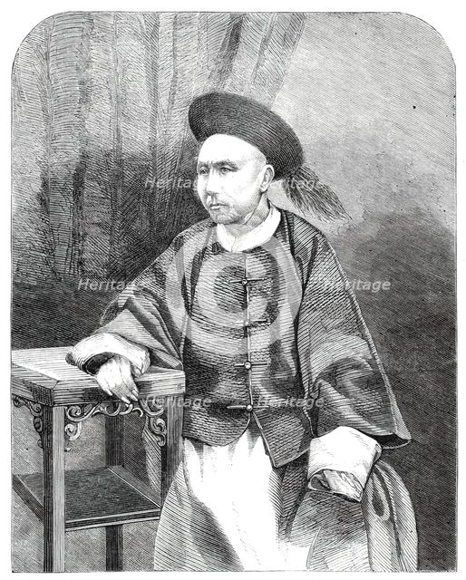 Leaon, the Governor-General of Kwang-Tung and Kwang-Si, China, 1860. Creator: Unknown.