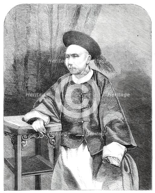 Leaon, the Governor-General of Kwang-Tung and Kwang-Si, China, 1860. Creator: Unknown.