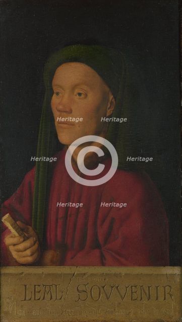 Léal Souvenir (Loyal Remembrance), 1432. Artist: Eyck, Jan van (1390-1441)