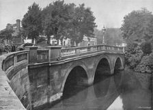 Leamington Bridge c1896. Artist: Valentine & Sons
