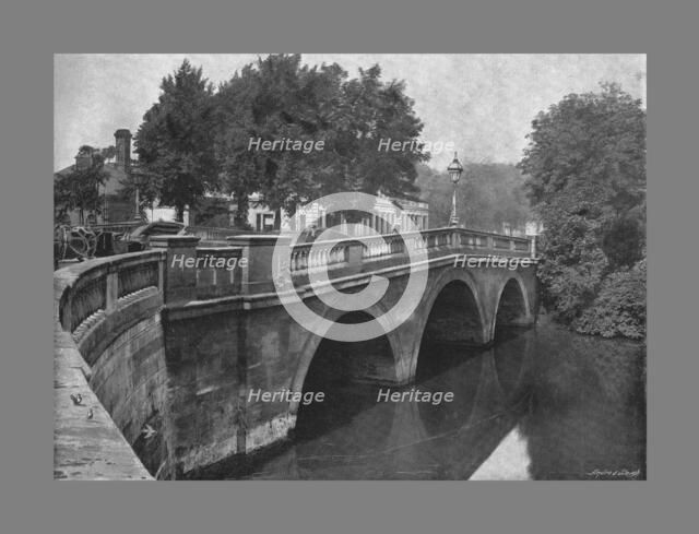 Leamington Bridge, c1900. Artist: Valentine & Sons.