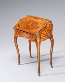 Lean-to Writing Desk (secrétaire en pente), c. 1750. Creator: Bernard van Risenburgh II