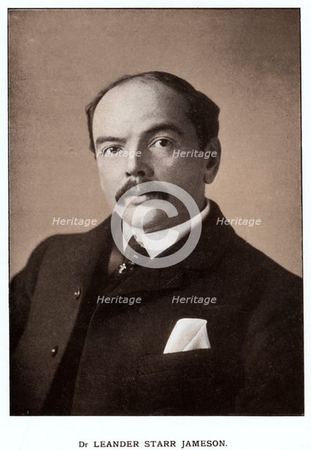 Leander Starr Jameson, Scottish-born South African politician, c1900.  Artist: Anon