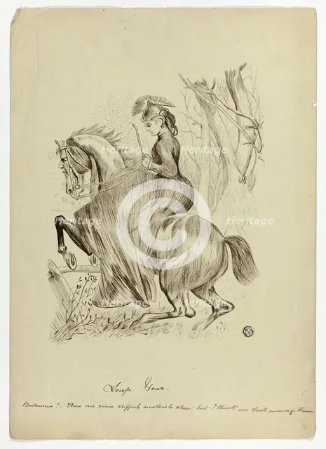 Leap Year, Britannia!, n.d. Creator: Unknown.